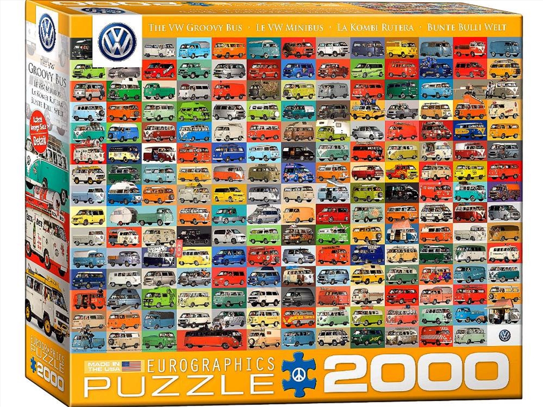Vw Groovy Bus 2000 Piece/Product Detail/Jigsaw Puzzles