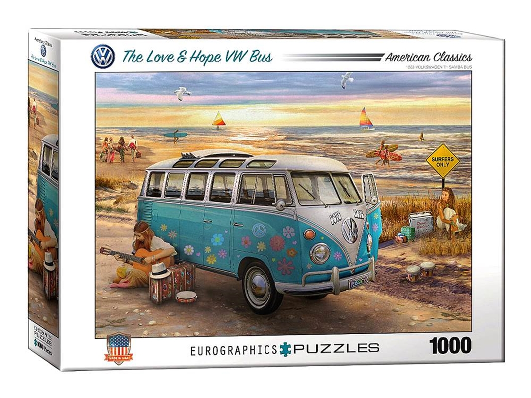 Vw Love & Hope Bus 1000 Piece/Product Detail/Jigsaw Puzzles