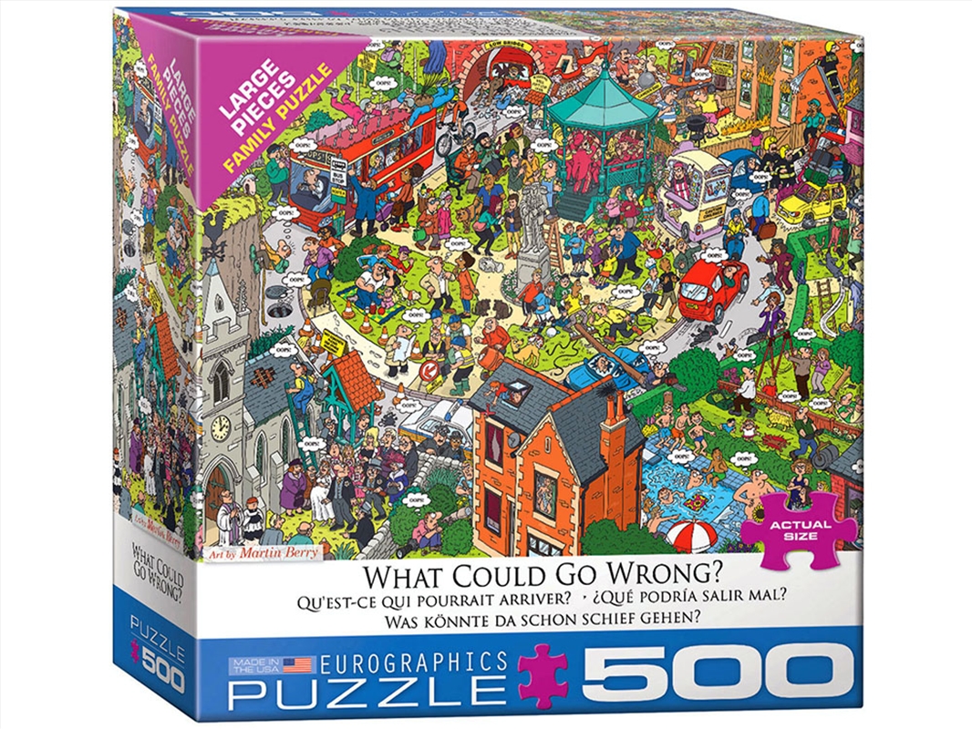 What Could Go Wrong 500 Piece Xl/Product Detail/Jigsaw Puzzles