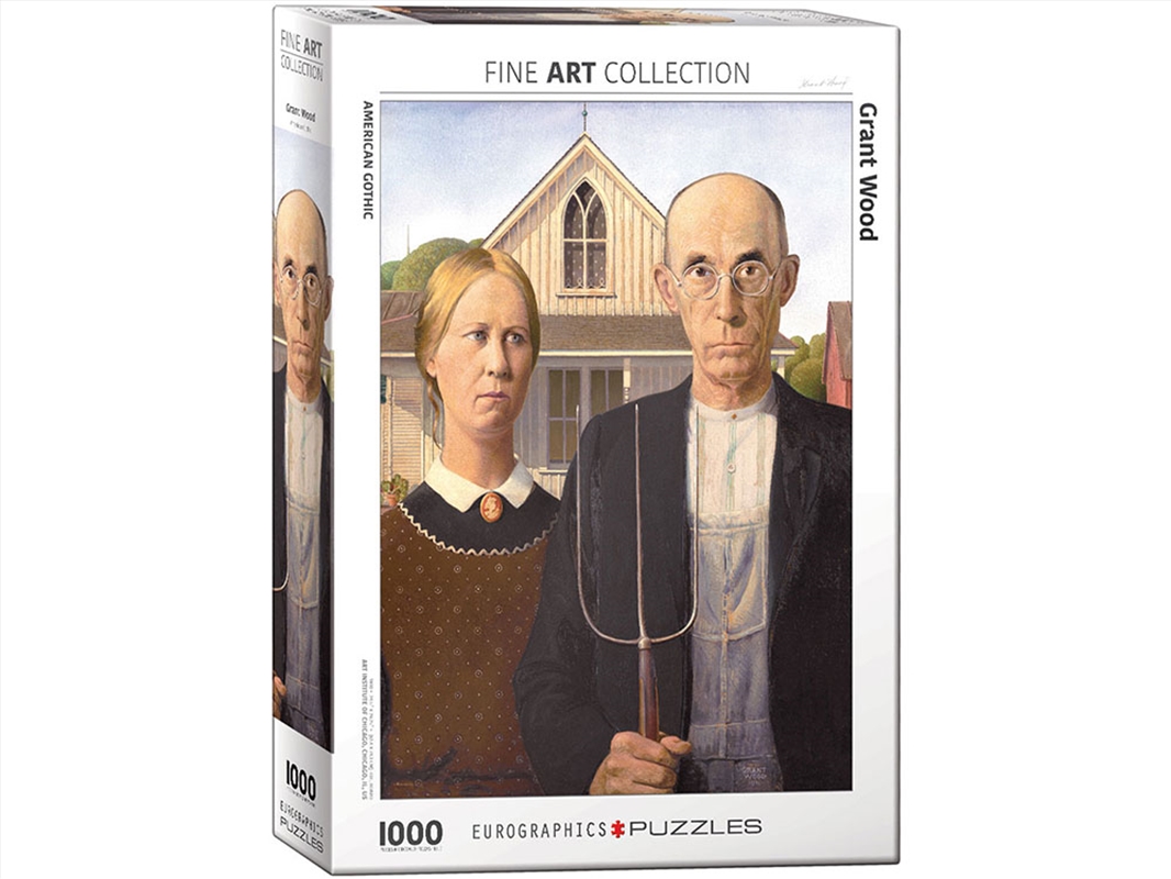 Wood, American Gothic 1000 Piece/Product Detail/Jigsaw Puzzles
