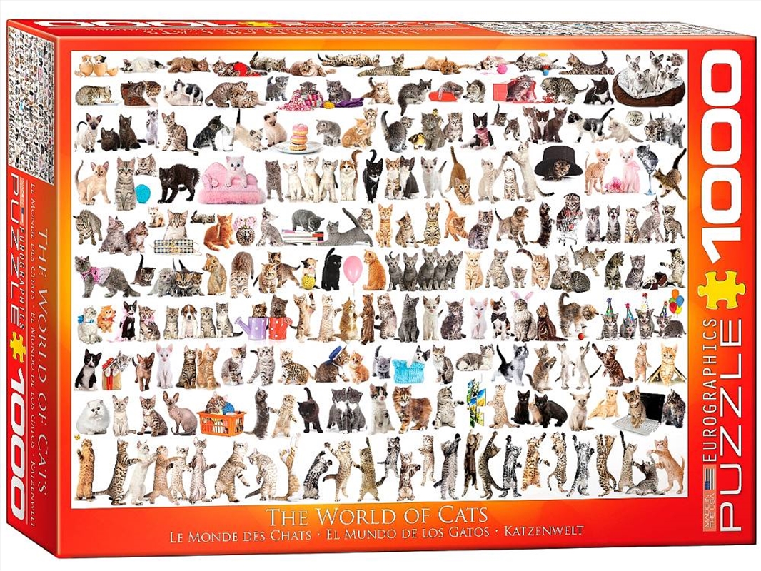 World Of Cats 1000 Piece/Product Detail/Jigsaw Puzzles
