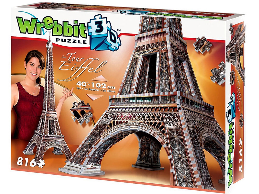 Wrebbit 3d Eiffel Tower 816 Piece/Product Detail/Jigsaw Puzzles