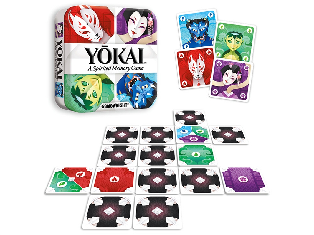 Yokai Spirited Memory Game Tin/Product Detail/Card Games
