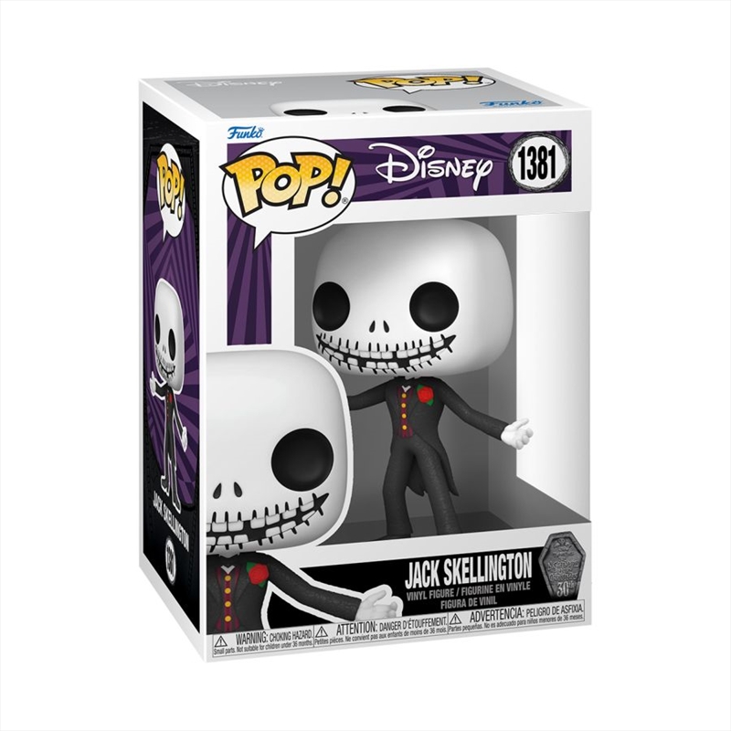 The Nightmare Before Christmas 30th Anniversary - Formal Jack Pop! Vinyl/Product Detail/Movies