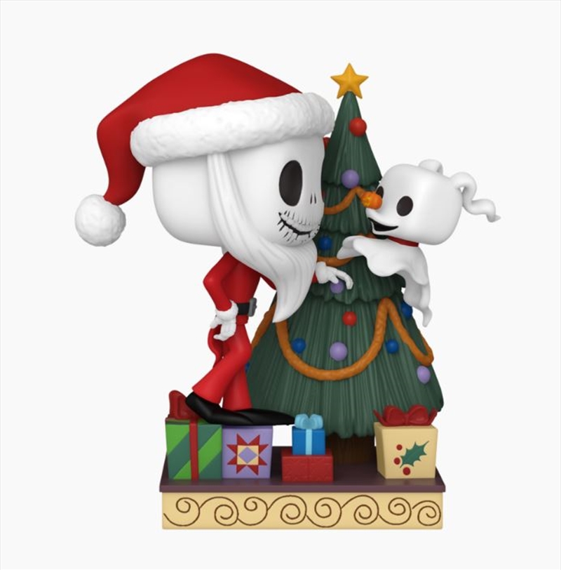 The Nightmare Before Christmas 30th Anniversary - Jack & Zero with Christmas Tree Pop! Deluxe/Product Detail/Movies