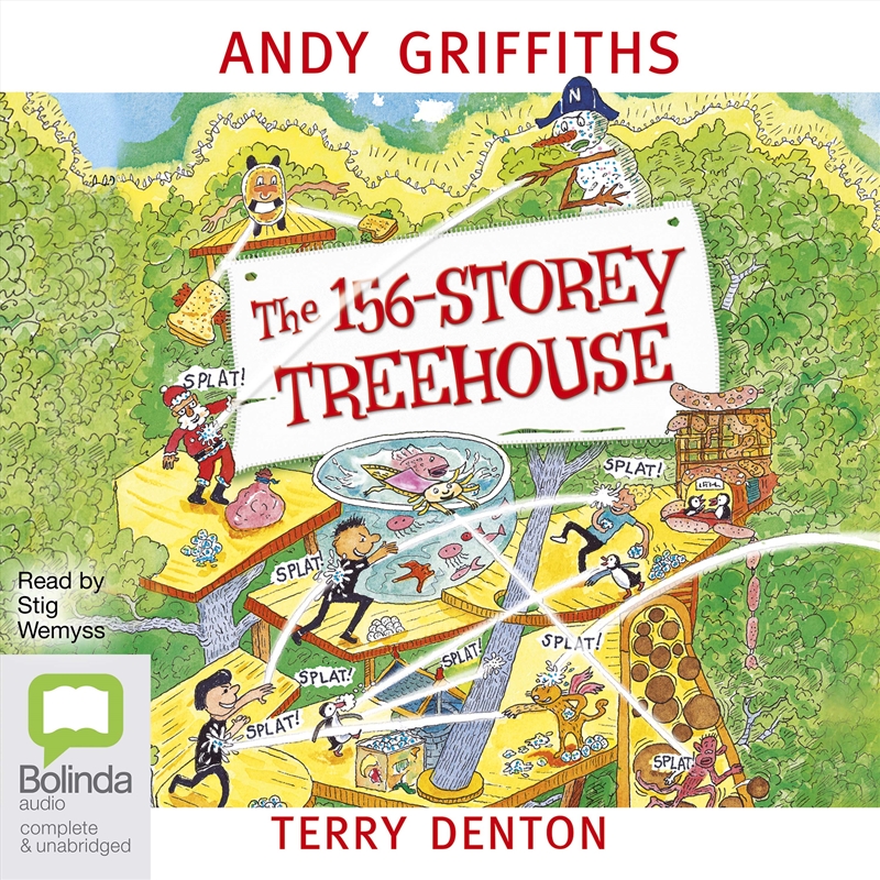 156-Storey Treehouse, The/Product Detail/Childrens Fiction Books