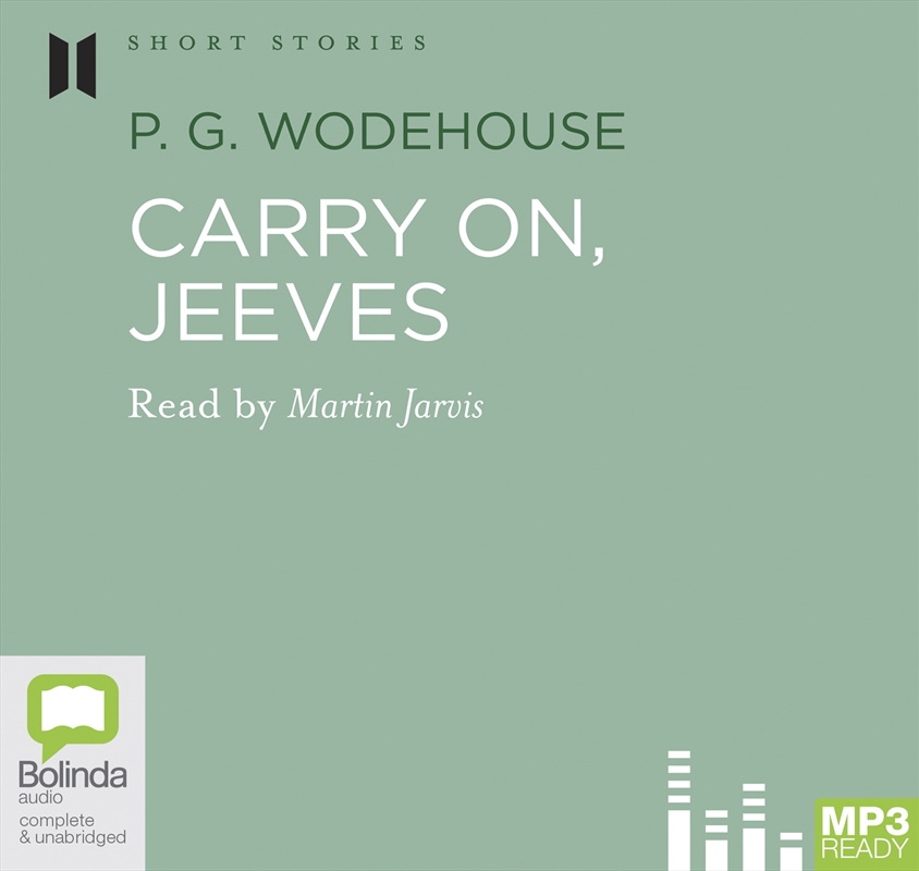 Carry On, Jeeves/Product Detail/General Fiction Books