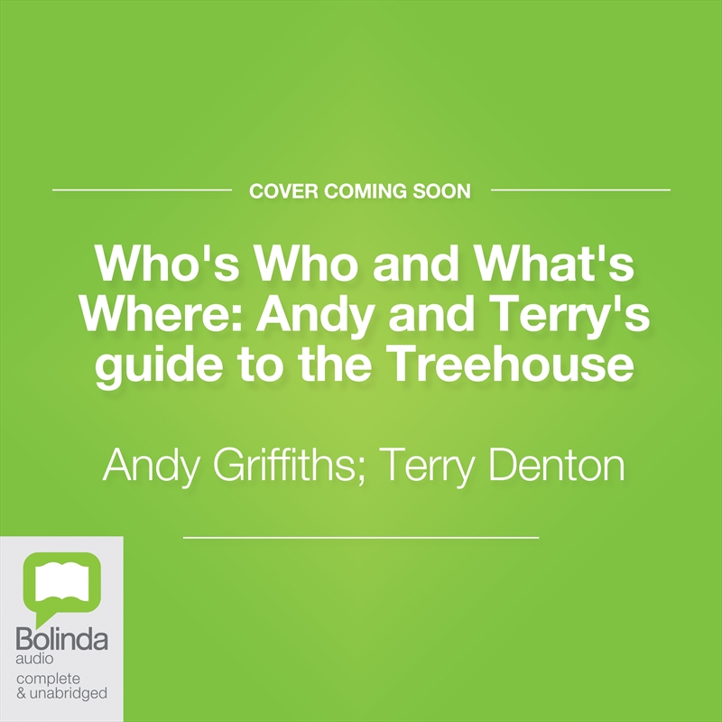 Who's Who and What's Where Andy and Terry's Guide to the Treehouse/Product Detail/Audio Books
