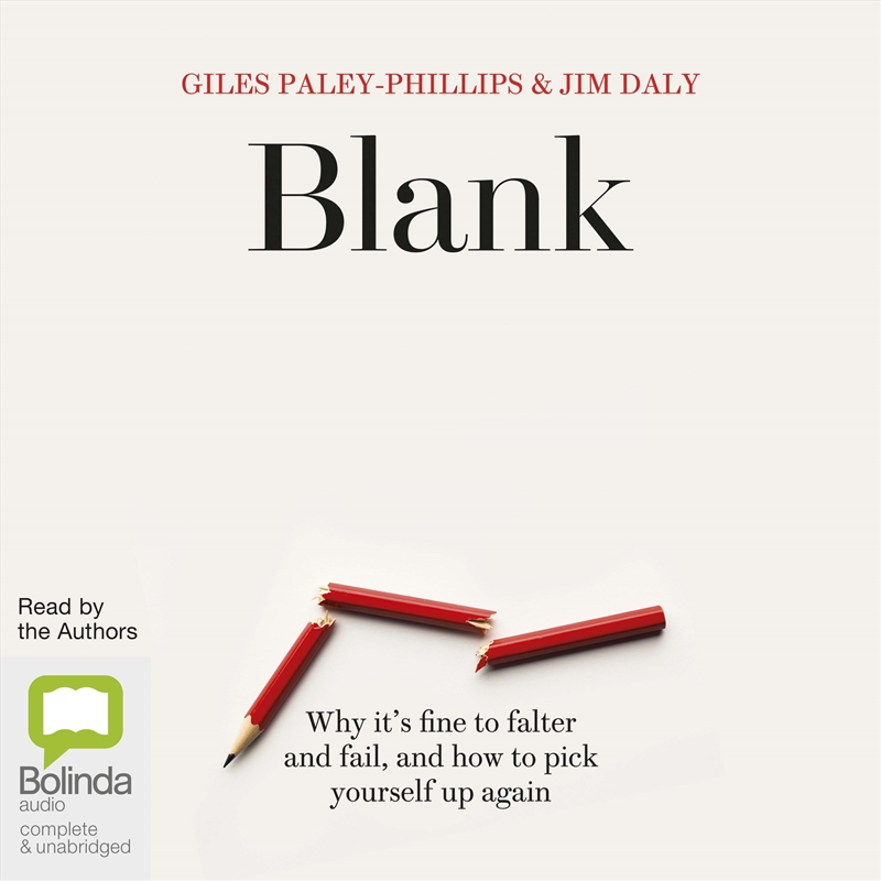 Blank Why It's Fine to Falter and Fail, and How to Pick Yourself Up Again/Product Detail/Family & Health