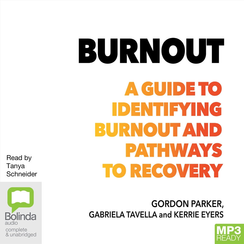 Burnout A Guide to Identifying Burnout and Pathways to Recovery/Product Detail/Family & Health
