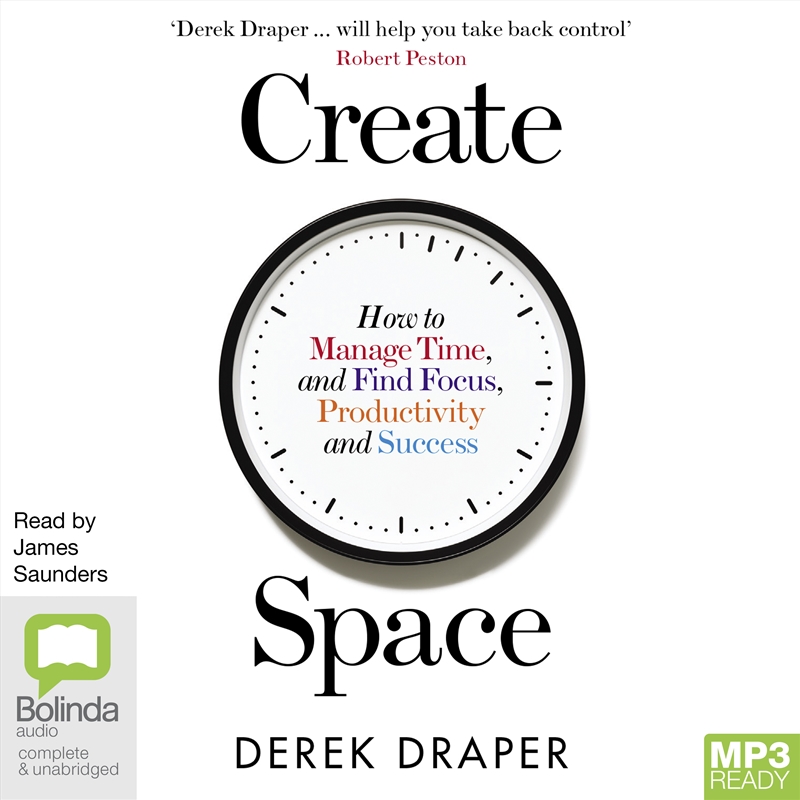 Create Space How to Manage Time, and Find Focus, Productivity and Success/Product Detail/Self Help & Personal Development