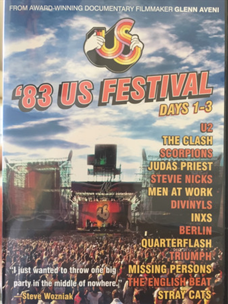 Us Festival 1983: Days 1-3/Product Detail/Rock/Pop