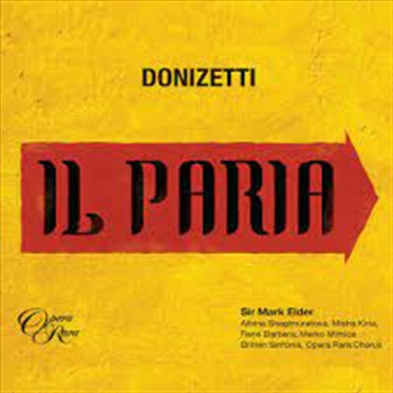Il Paria/Product Detail/Classical