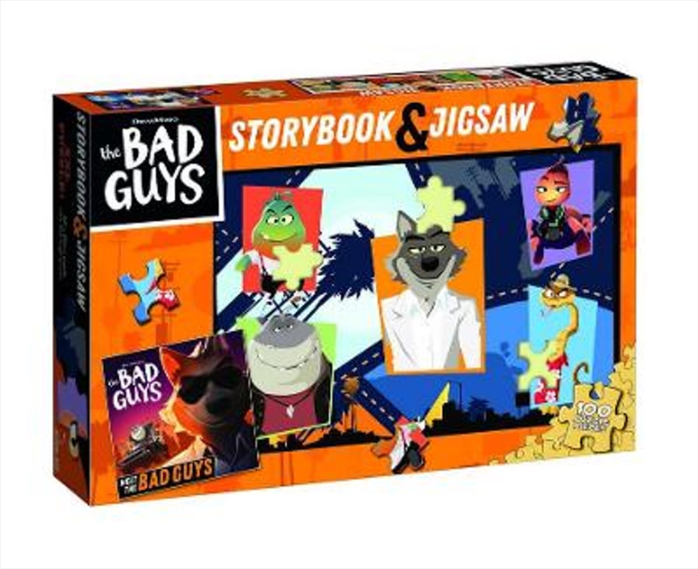 The Bad Guys: Storybook & Jigsaw (DreamWorks: 100 Pieces)/Product Detail/Kids Activity Books