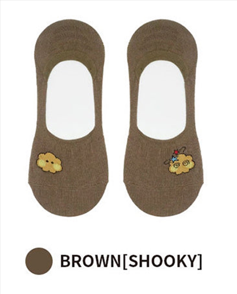 Bt21 Minini No Show Socks: Shooky/Product Detail/Socks