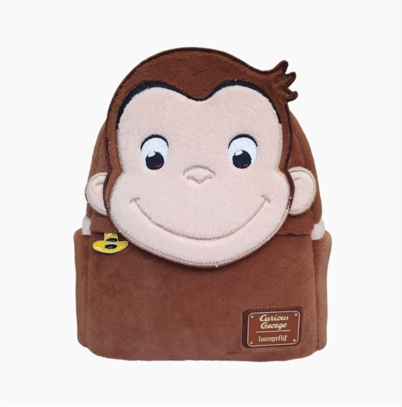 Loungefly Curious George - Curious George US Exclusive Plush Cosplay Mini Backpack [RS]/Product Detail/Bags