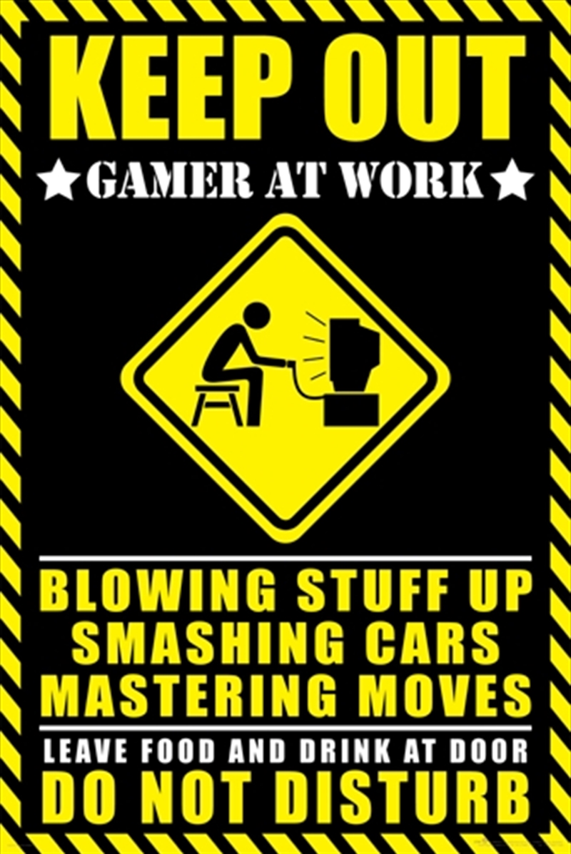 Gamer At Work/Product Detail/Posters & Prints