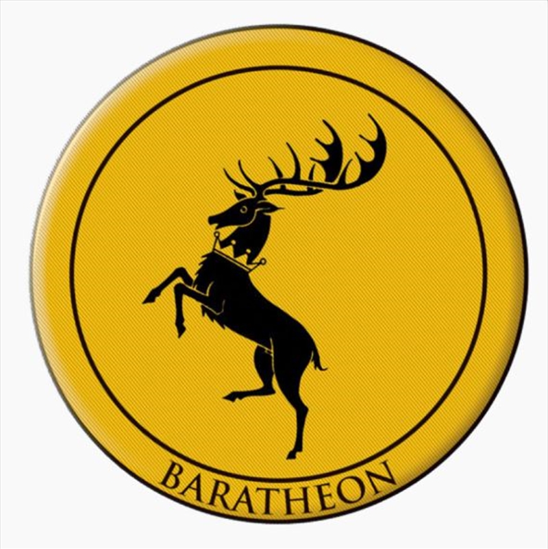 Game of Thrones - Baratheon Embroidered Patch/Product Detail/Buttons & Pins