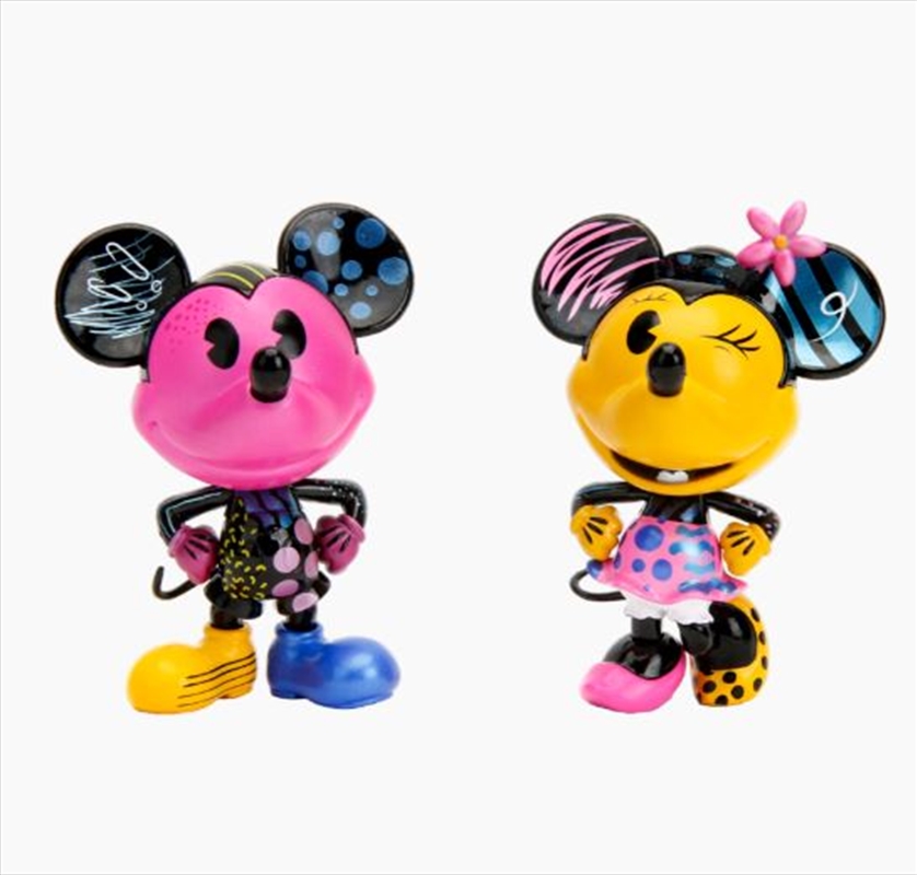 Disney - Mickey & Minnie Next Level Collector 4" MetalFig 2-Pack Set/Product Detail/Figurines