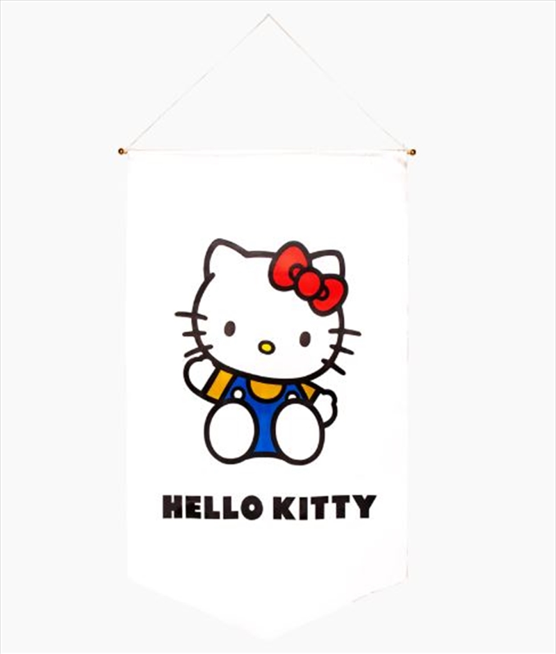 Hello Kitty - White Banner/Product Detail/Posters & Prints