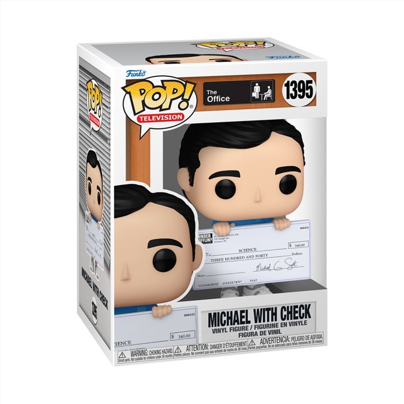The Office - Fun Run Michael with Cheque Pop! Vinyl/Product Detail/Standard Pop Vinyl