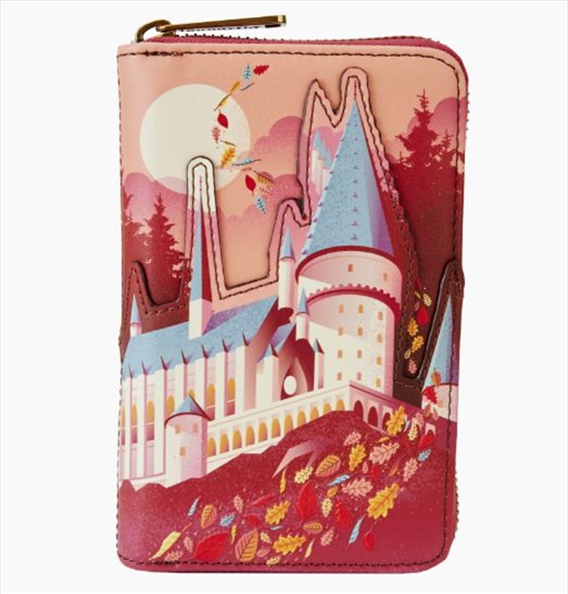 Loungefly Harry Potter - Hogwarts Fall Zip Wallet/Product Detail/Bags