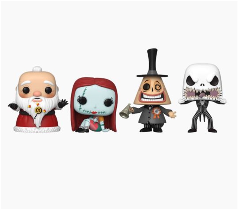 The Nightmare Before Christmas - US Exclusive Pop! Vinyl 4-Pack [RS]/Product Detail/Movies