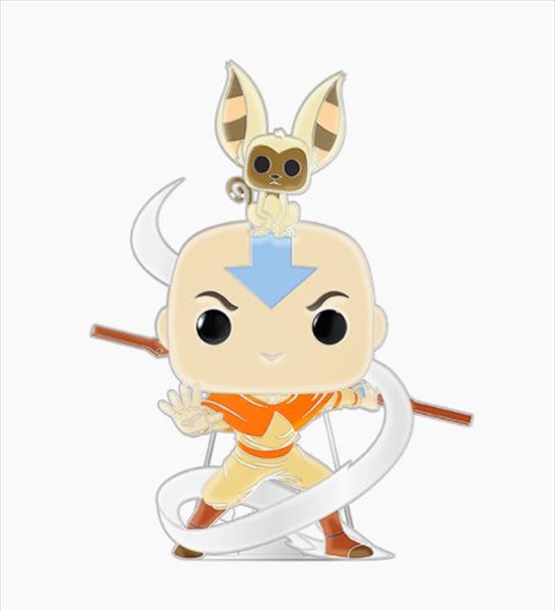 Avatar: the Last Airbender - Aang 4" Pop! Pin/Product Detail/Buttons & Pins