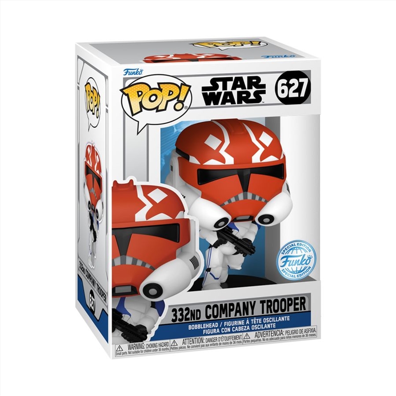 Star Wars: Clone Wars - 332 Company Trooper Pop! Vinyl [RS]/Product Detail/Standard Pop Vinyl