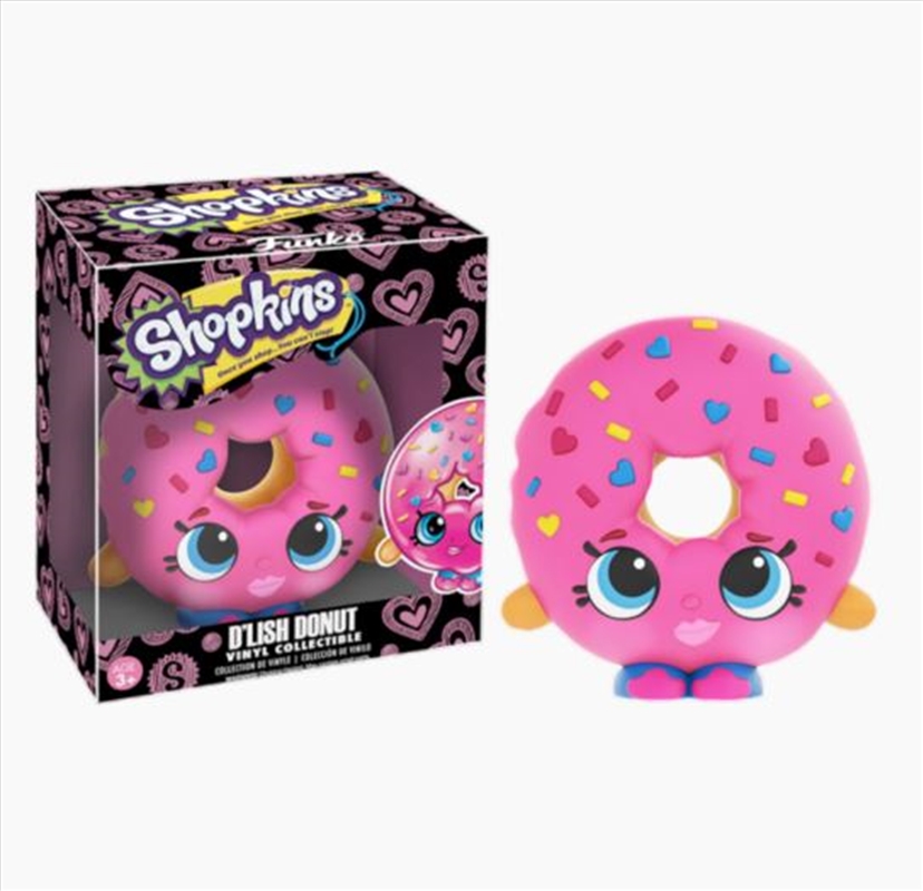 Shopkins - D'Lish Donut Vinyl Figure/Product Detail/Figurines