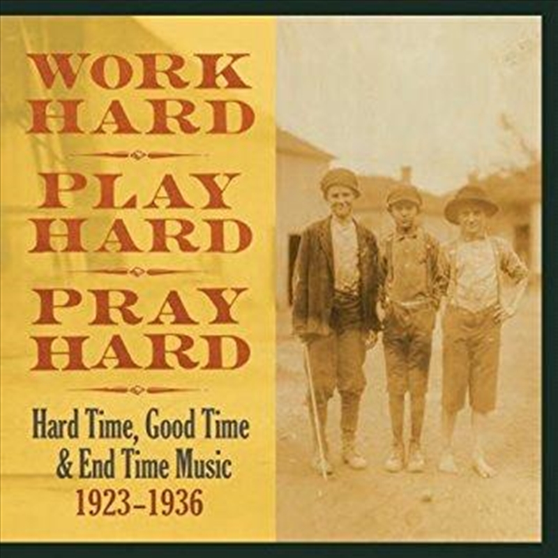 Work Hard, Play Hard, Pray Har/Product Detail/Blues