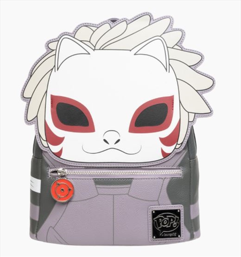 Loungefly Naruto: Shippuden - Kakashi Hatake Anbu Mask US Exclusive Mini-Backpack [RS]/Product Detail/Bags