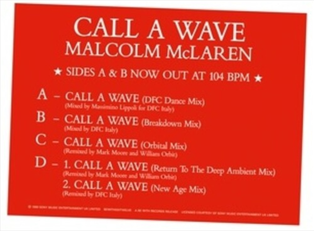 Call A Wave Remixes/Product Detail/Dance