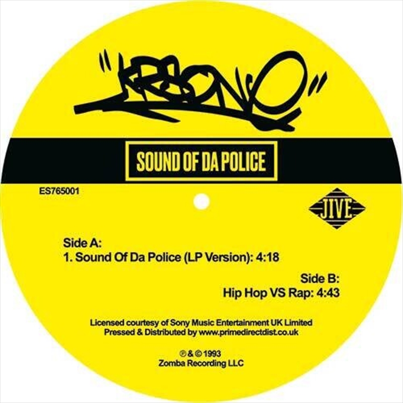 Sound Of Da Police/Product Detail/Rap