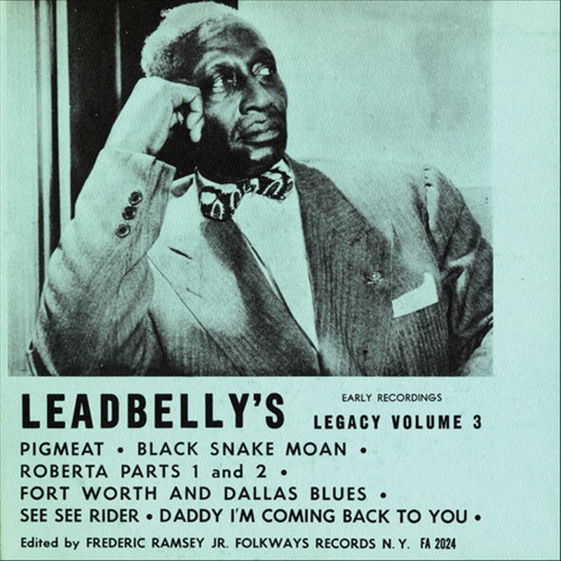 Lead Bellys Legacy Vol 3/Product Detail/World