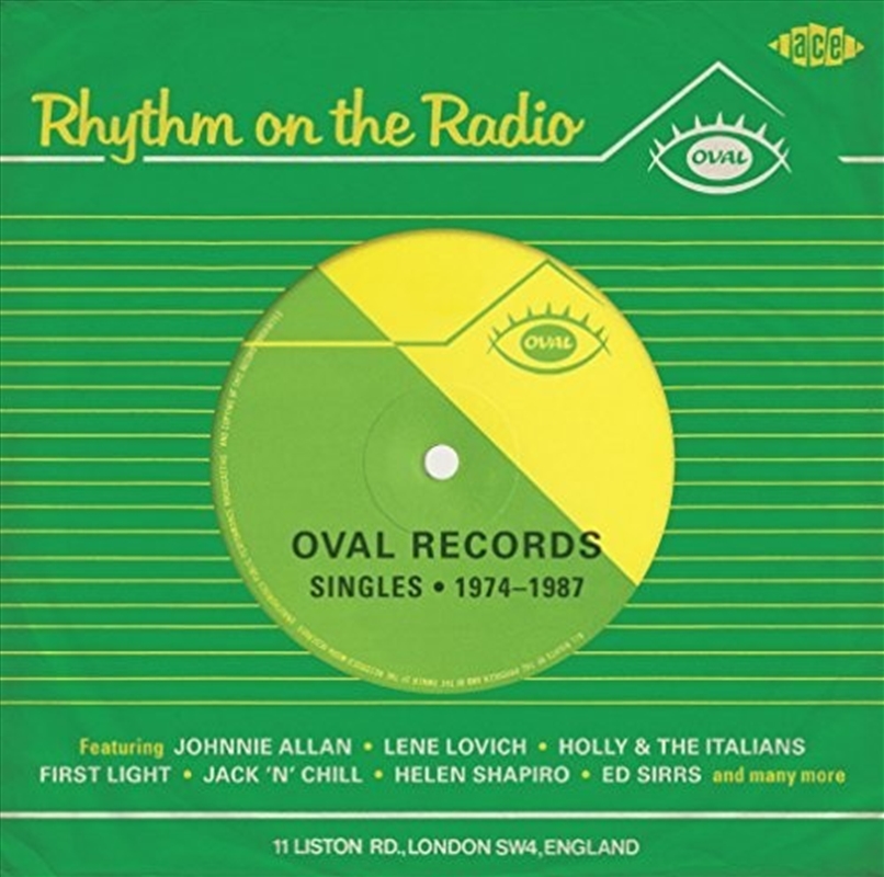 Rhythm On The Radio: Oval Records Singles 74-87/Product Detail/Rock