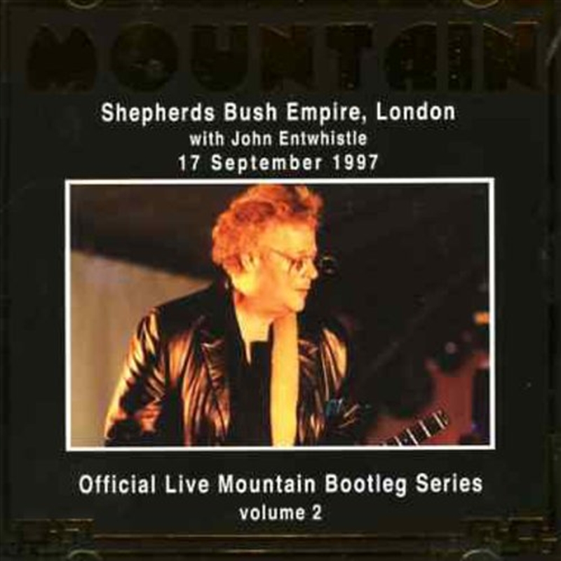 Official Bootleg 2: Live At Shepherds Bush London/Product Detail/Rock