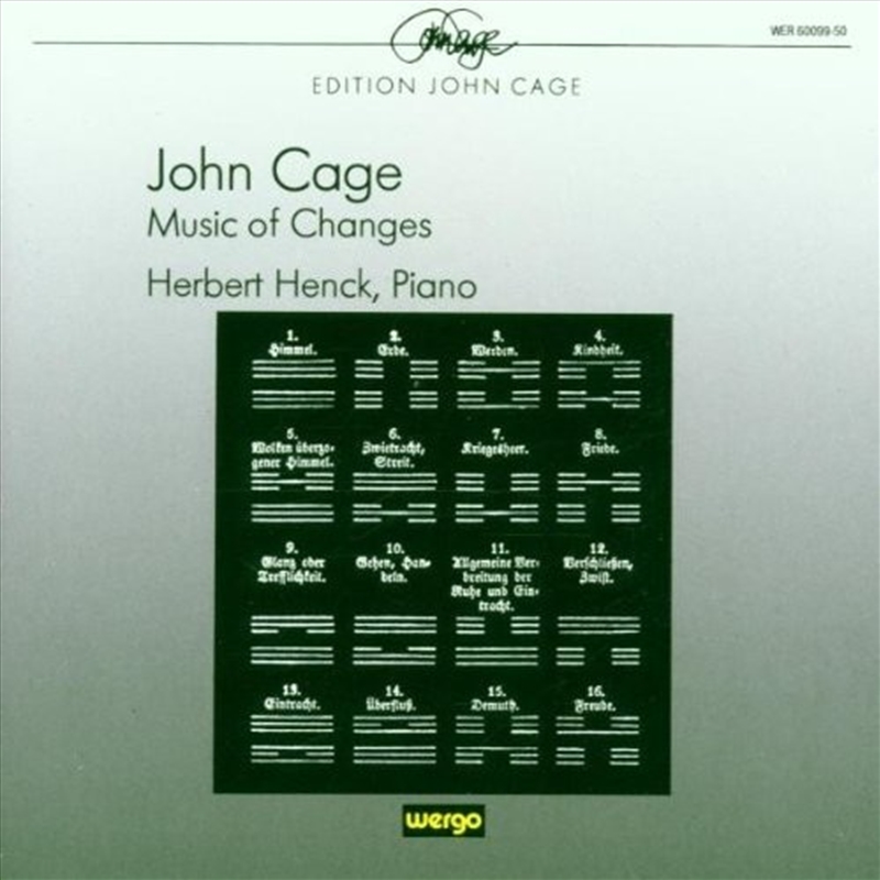 Music Of Changes/Product Detail/Classical
