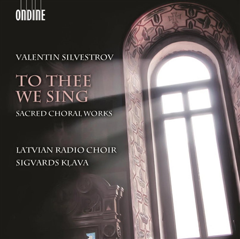 To Thee We Sing - Sacred Chora/Product Detail/Classical