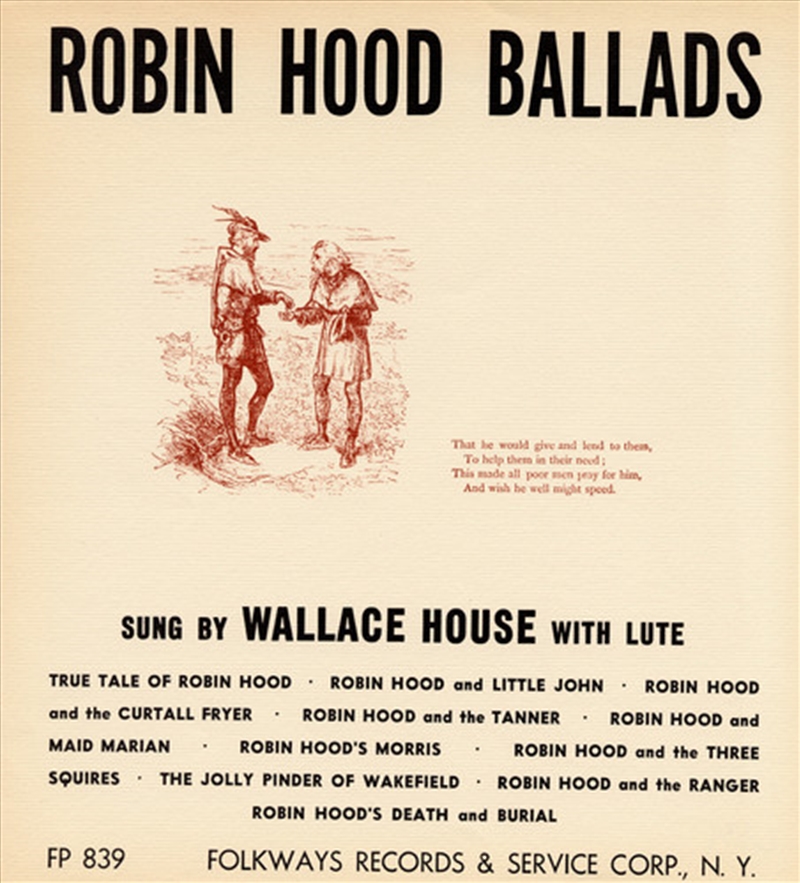 Robin Hood Ballads/Product Detail/Blues