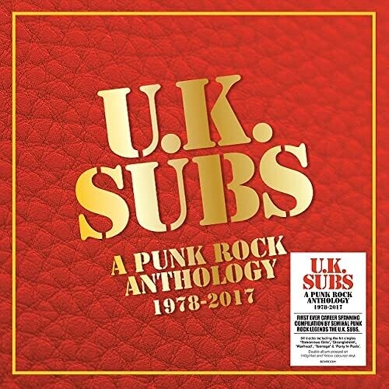 Punk Rock Anthology 1978-2017/Product Detail/Punk