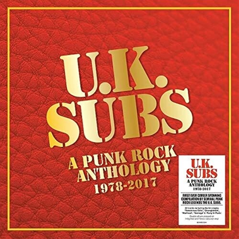 Punk Rock Anthology 1978-2017/Product Detail/Punk