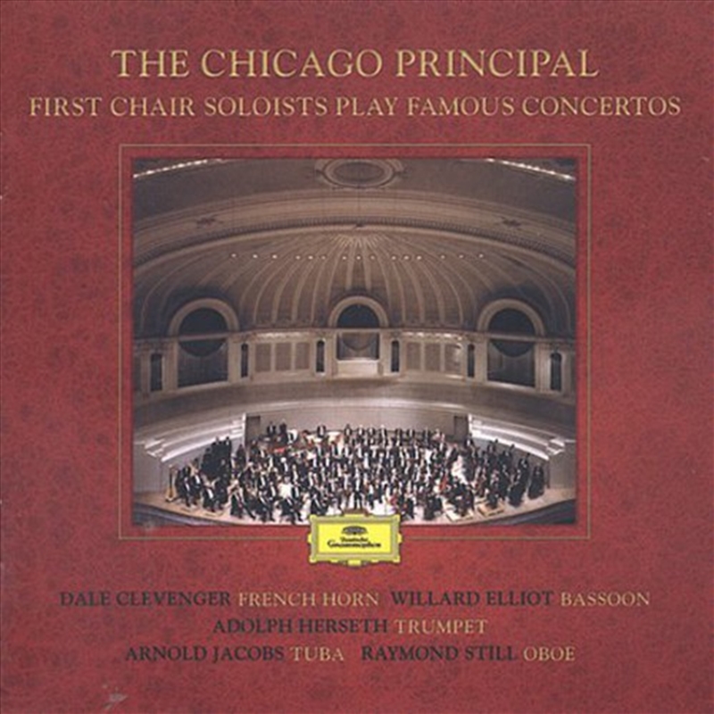 Chicago Principal: First Chair/Product Detail/Pop