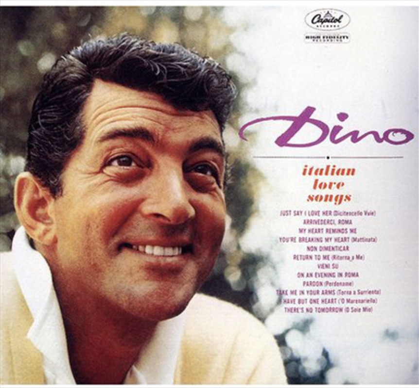 Dino: Italian Love Songs/Product Detail/Easy Listening