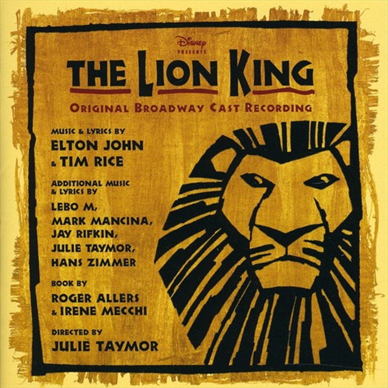 Lion King-Broadway Musical/Product Detail/Rock