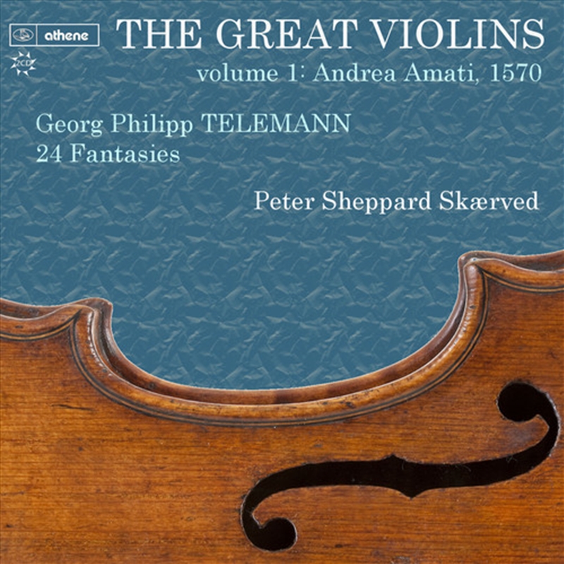 Great Violins 1 - Telemann 24 Fantasies 1570 Amati/Product Detail/Classical