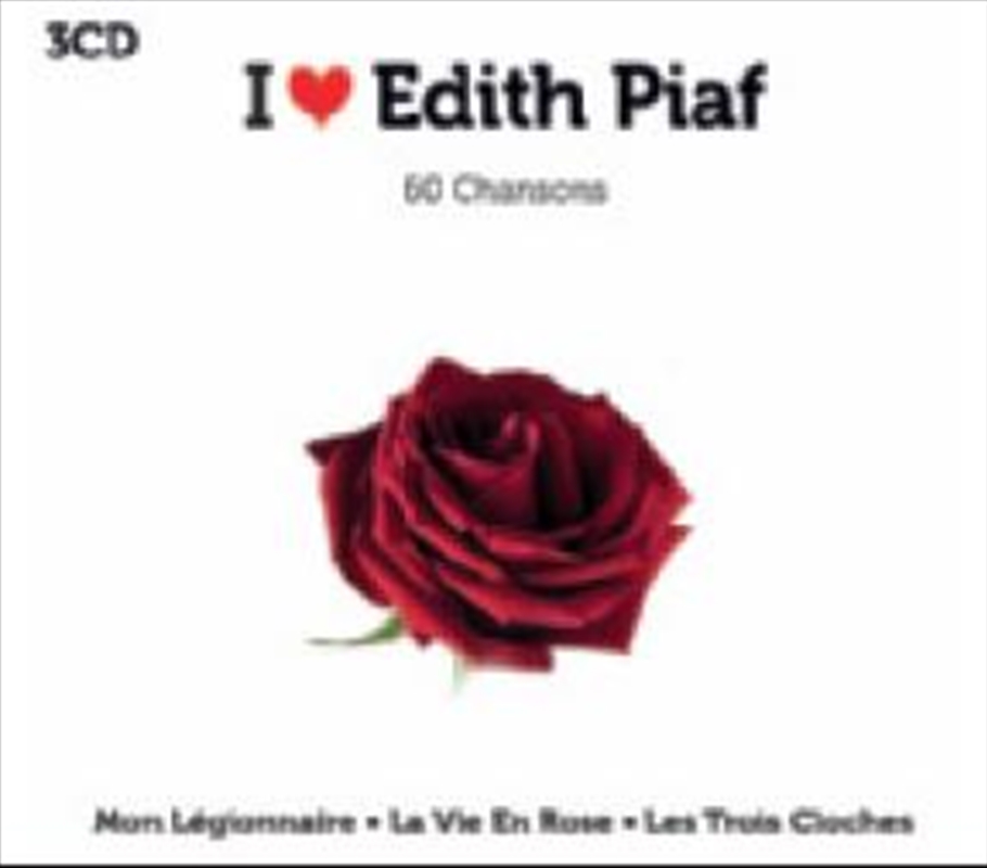 I Love Edith Piaf: 3cd/Product Detail/World