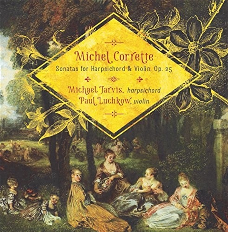 Michel Corrette: Sonatas For Harpsichord & Violin/Product Detail/Classical