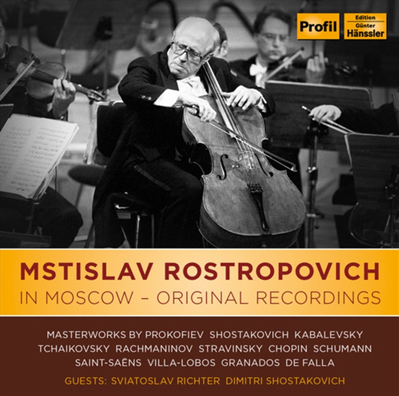 Mstislav Rostropovich In Moscow/Product Detail/Classical