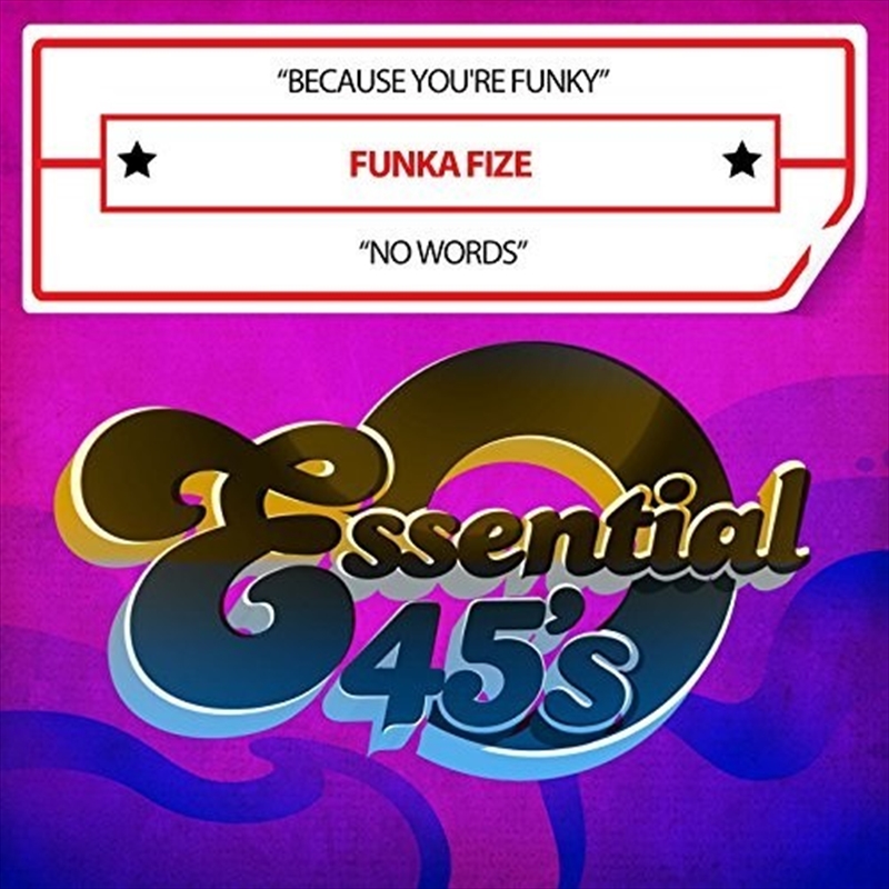 Because You're Funky / No Words (Digital 45)/Product Detail/Soul